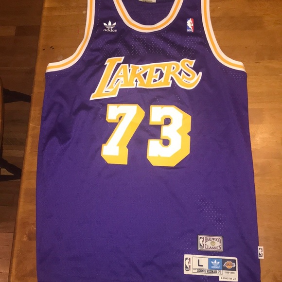 lakers dennis rodman jersey